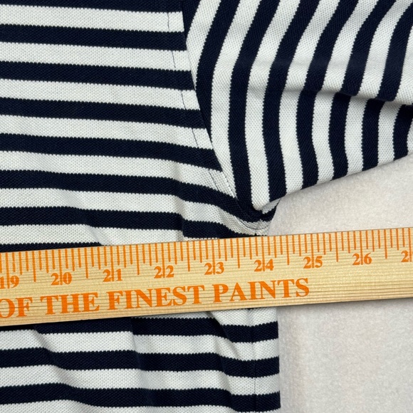 Callaway Navy & White Horizontal Stripe Polo - Picture 7 of 7